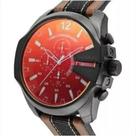 Relógio Masculino Night Force 4305 Steel & Leather Relógio Masculino Night Force 4305 Steel & Leather