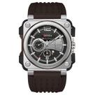 Relógio Masculino OFNS 1305 Quartz Outdoor Prova dgua com Crongrafo e Pulseira de Silicone
