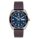 Relógio Masculino Orient Automático YN6MC019 D1NX AzulMarrom
