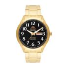 Relógio Masculino Orient Dourado Automático 3 Estrelas