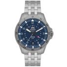 Relógio Masculino Orient Eternal Safira Original NH3SS018D2SX Pulseira Metal Prata