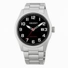 Relógio Masculino Orient Prata Aço Inox Mostrador Preto Original Resistente à Água RO1360P2SX Relógio Masculino Orient Prata Aço Inox Mostrador Preto Original Resistente à Água RO1360P2SX