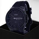 Relógio Masculino Orient Preto Silicone Mostrador Preto Original Resistente à Água RO1012G2PX