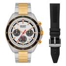 Relógio Masculino Orient Solartech Cronógrafo Pulseira Extra Exclusivo MTSSC053 S1SK