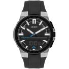 Relógio Masculino Orient SolarTech MTSPA002P1PX Pulseira Silicone Preta