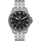 Relógio Masculino Orient Sport Air GMT Automático 3 Stars Original NH3SS018P2SX Pulseira Metal Prata Relógio Masculino Orient Sport Air GMT Automático 3 Stars Original NH3SS018P2SX Pulseira Metal Prata