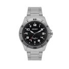 Relógio Masculino Prata/preto Pulso Orient Mbss1155a