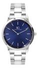 Relógio Masculino Saint Germain Belmont Blue Silver 40mm