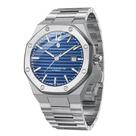 Relógio masculino SAPPHERO de aço inoxidável 42 mm 50 m à prova d'água