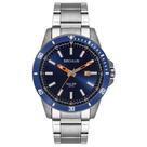 Relógio Masculino Seculus Navy Calendário Prata 44204G0SVNA2