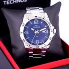 Relógio Masculino Technos Analógico Prata Militar 2115MYN/1A