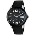 Relógio Masculino Technos Performance Racer Original 2115KNW8P Pulseira Silicone Preto