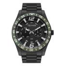 Relógio Masculino Technos Racer Premium Multifunção Bisel Verde 6P25CC/1P