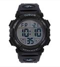 Relógio masculino tuguir tg132 esportivo digital preto discreto borracha