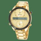 Relógio Masculino Veterinária Moderno Dourado - Seculus
