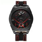 Relógio Masculino Weide Analógico UV-1703 - Preto e Vermelho