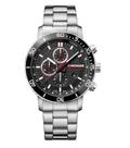 Relógio Masculino Wenger RoadSter Black Night Chrono Prata