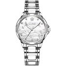Relógio Mecânico Automático Feminino Cerâmica Impermeável Luminoso