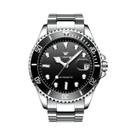 Relógio Mecânico De Luxo Masculino Com Esqueleto, Luminoso, Automático, Data, Diamante, Aço 9001,