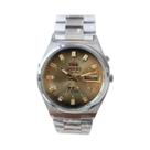 Relógio Mecânico Unissex Com Pulseira De Aço E Fecho Dobrável, Série Hora Mundial Completa Orient Relógio Mecânico Unissex Com Pulseira De Aço E Fecho Dobrável, Série Hora Mundial Completa Orient
