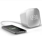Relógio Mesa Philips Alarme Duplo Rádio AM/FM Espelhado
