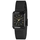 Relogio mini feminino analogico lqn4766l25 preto