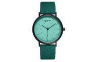 Relógio mod k8020l caixa preta, mostrador verde claro, pulseira verde Relógio mod k8020l caixa preta, mostrador verde claro, pulseira verde