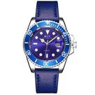 Relógio mod s3961g caixa prata, bezel azul, mostrador azul, pulseira azul Relógio mod s3961g caixa prata, bezel azul, mostrador azul, pulseira azul