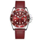 Relógio mod s3961g caixa prata, bezel vermelho, mostrador vermelho, pulseira vermelha Relógio mod s3961g caixa prata, bezel vermelho, mostrador vermelho, pulseira vermelha