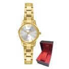 Relógio Moderno Mondaine Feminino de Pulso Original Classico
