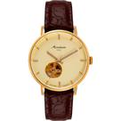 Relógio MONDAINE 70 ANOS automático safira couro 32850GPMVDC1 Relógio MONDAINE 70 ANOS automático safira couro 32850GPMVDC1