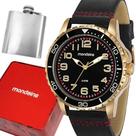 Relógio Mondaine Dourado Masculino Original Analógico Luxo