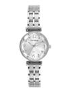 Relógio Mondaine Feminino Cristais Vidro Facetado Prata 32773L0MVNE2