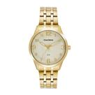 Relógio Mondaine Feminino Dourado 99867LPMVDE1
