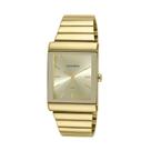 Relogio Mondaine Feminino dourado grande quadrado classico social 32337LPMVDE1 Relogio Mondaine Feminino dourado grande quadrado classico social 32337LPMVDE1