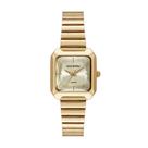 Relogio Mondaine Feminino Ref: 32584lpmvde1 Retangular Dourado