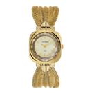 Relogio Mondaine Feminino Ref: 33006lpmvde1 Bracelete Retangular Dourado