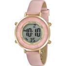 Relógio Mondaine Feminino Rosa 53876LPMVDHF Digital 5 Atm Cristal Mineral Tamanho Pequeno