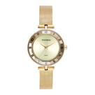 Relógio Mondaine Feminino Vidro Facetado Dourado 32911LPMVDE1