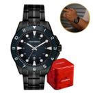 Relógio Mondaine Masculino Ponteiros e Cifras Fluorescentes