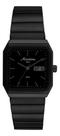 Relógio Mondaine Quadrado Anadigi Linha 1954 Preto Retro Preto Preto Preto