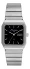 Relógio Mondaine Quadrado Anadigi Retro Vintage 32889g0mvna4 Prateado Prateado Preto