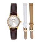 Relógio Mondaine Troca Pulseira Dourado Feminino 32714LPMKD