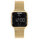 Relógio Mormaii Adulto Wave Digital Dourado MO6600AH/8D