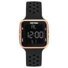 Relógio Mormaii Digital MO6600/8J Pulseira de Silicone Preta