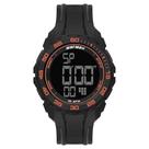 Relógio Mormaii Digital Wave MO18769AB/8L Masculino Preto e Laranja