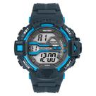 Relógio MORMAII masculino digital azul cinza MO1102B/8A