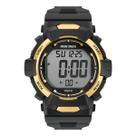 Relógio Mormaii Masculino Digital Preto Dourado Água 100m