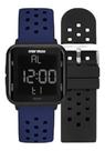 Relogio Mormaii Masculino Digital Quadrado Mo6600ant8a Preto Azul