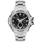Relógio Mormaii Masculino Force Prata - MO8320AD/7P Relógio Mormaii Masculino Force Prata - MO8320AD/7P